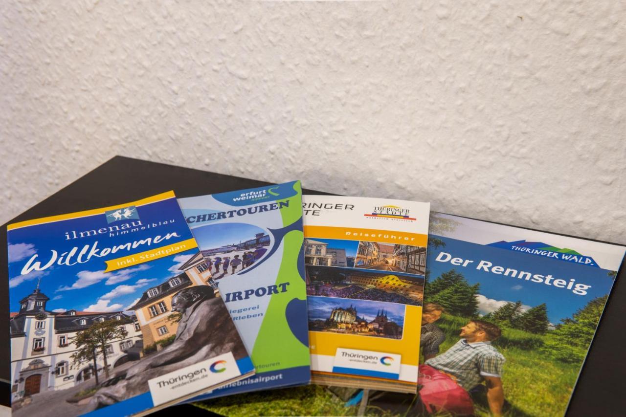 Ferienwohnung Zum Sperberring - Parkplatz - Wallbox - Wlan - Netflix&Disney - Sehr Ruhig - Perfekt Zum Entspannen & Erholen Ilmenau Exterior foto